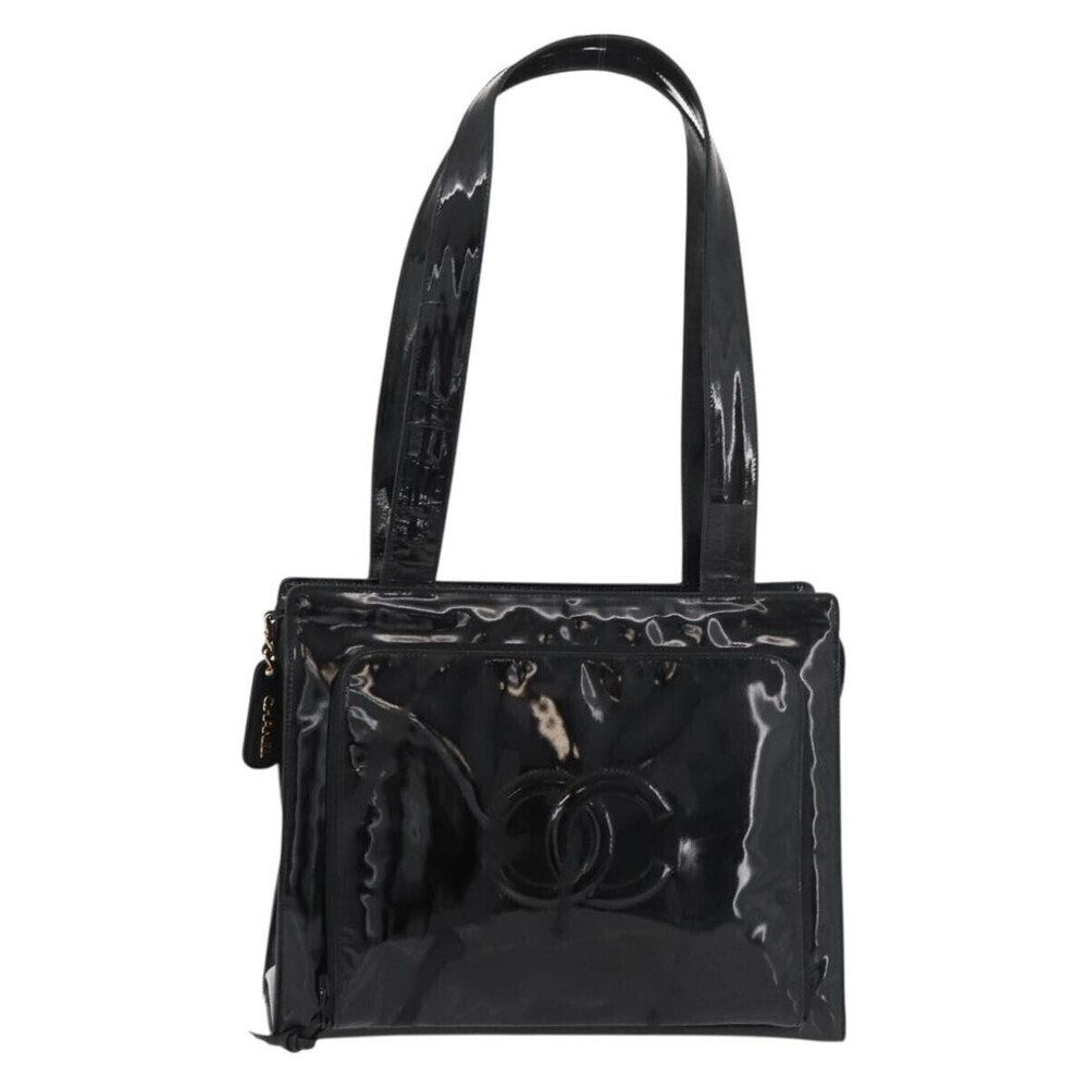 Chanel CC Shoulder Bag Patent leather